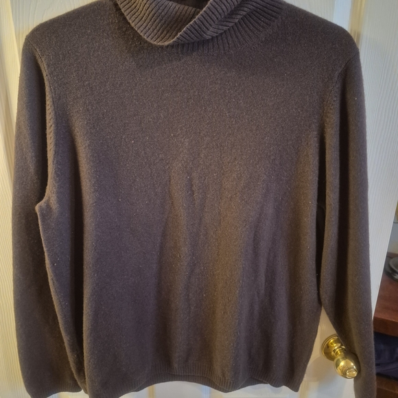 Neiman Marcus Sweaters - Neiman Marcus Cashmere Sweater in Rich Brown